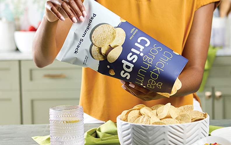 Chickpea And Sorghum Crisps